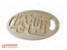 Тактильно-развивающая панель-лабиринт «Маршруты»1