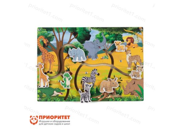 Деревянный лабиринт-пара «Африка»