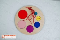 Тактильно-развивающая панель «Палитра»
