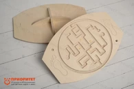 Балансировочная доска-лабиринт «Для ножек №2» (натуральная)