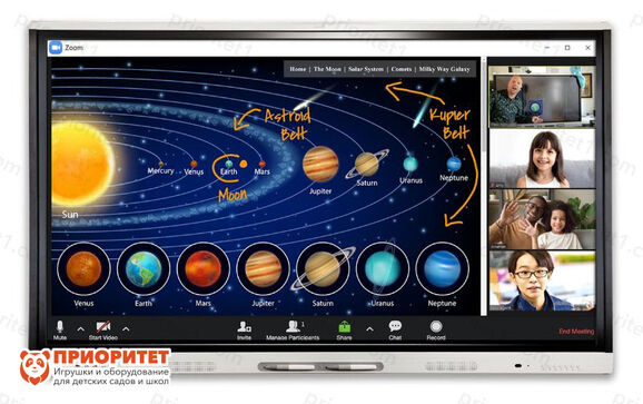 Интерактивный дисплей SMART SBID-MX255-V2 для преподавателей