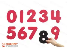 Мягкие цифры от 0 до 91