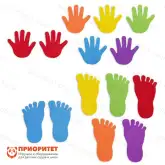 Набор следов «Отпечатки рук и ног»1