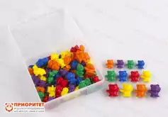 Набор фигурок для счета «Мишки с рюкзаками» (96 шт)1