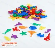 Набор фигурок для счета «Морские животные» (84 шт)1
