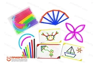 Набор счетных палочек Геостикс «Юниор» с заданиями