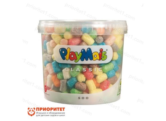 Мозаика PlayMais Базовый набор (500 шт) упаковка