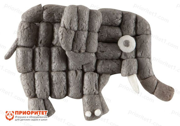 Мозаика PlayMais «Мир - Джунгли» слон
