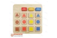 Панель «Сортировка: цвет и форма»