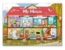 Дидактический плакат «My house Мой дом. Изучаем английский»