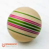 Мяч «Полосатик ЭКО» (диаметр 15 см) в пакете1