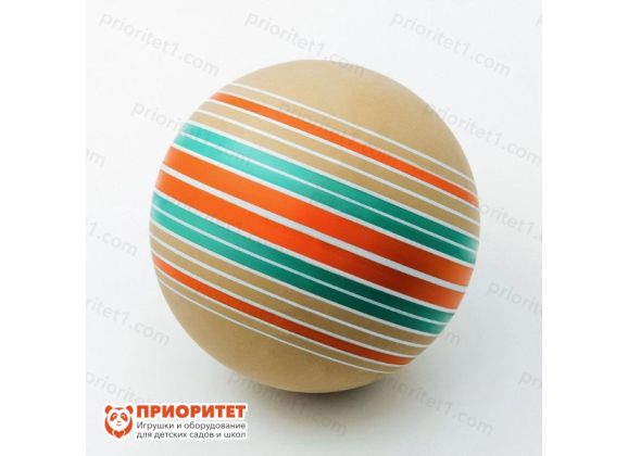 Мяч «Полосатик ЭКО» (диаметр 15 см) в коробке