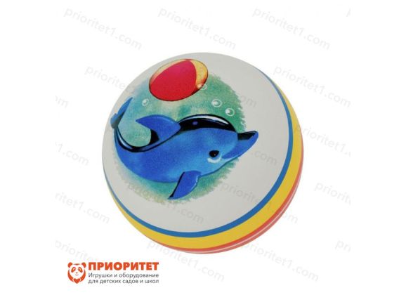 Мяч «Дельфин» (диаметр 15 см) в коробке