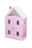 Кукольный домик «Вероника» с дверками розово-белый