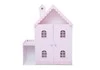 Кукольный домик «Снежана» с дверками лилово-розовый