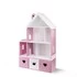 Кукольный домик «Стефания» розово-белый