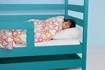 Кровать Домик Береза мятная для детей