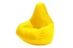 Кресло-мешок «Груша» (полиэстер, желтый)