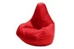 Кресло-мешок «Груша» (полиэстер, красный)