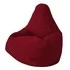 Кресло-мешок «Груша» (микророгожка, бордовый)