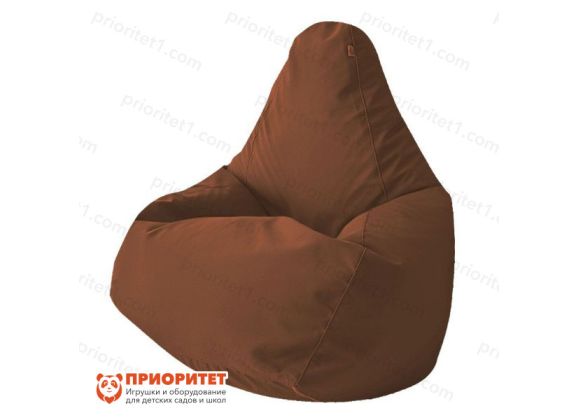 Кресло-мешок «Груша» (микророгожка, коричневый)