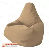 Кресло-мешок «Груша» (микророгожка, кремовый)1