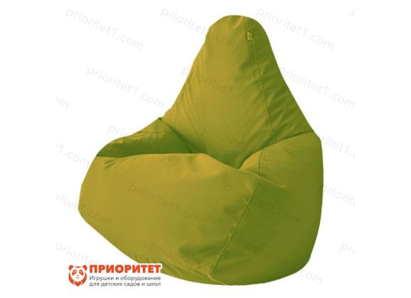 Кресло-мешок «Груша» (микророгожка, оливковый)