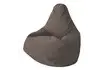 Кресло-мешок «Груша» (микророгожка, серый)
