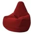 Кресло-мешок «Груша» (велюр, бордовый)