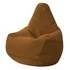 Кресло-мешок «Груша» (велюр, коричневый)