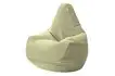 Кресло-мешок «Груша» (велюр, кремовый)
