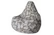 Кресло-мешок «Груша. Котофей-02» (велюр)