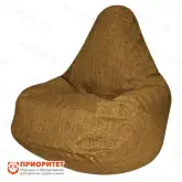 Кресло-мешок «Груша» (рогожка, коричневый)1