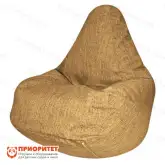 Кресло-мешок «Груша» (рогожка, песочный)1