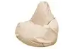 Кресло-мешок «Груша» (микровелюр, бежевый)