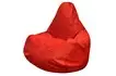 Кресло-мешок «Груша» (микровелюр, красный)