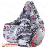 Кресло-мешок «Груша. Колизео» (жаккард)1