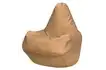 Кресло-мешок «Груша» (экокожа, бежевый)
