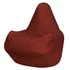 Кресло-мешок «Груша» (экокожа, бордовый)