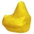 Кресло-мешок «Груша» (экокожа, желтый)