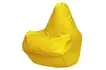 Кресло-мешок «Груша» (экокожа, желтый)
