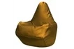 Кресло-мешок «Груша» (экокожа, золотой)