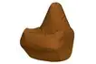 Кресло-мешок «Груша» (экокожа, коричневый)