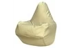 Кресло-мешок «Груша» (экокожа, кремовый)