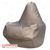 Кресло-мешок «Груша» (экокожа, серебристый)1