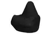 Кресло-мешок «Груша» (экокожа, черный)