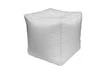 Пуфик «Куб» (полиэстер, белый)