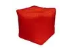 Пуфик «Куб» (полиэстер, красный)