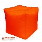 Пуфик «Куб» (полиэстер, оранжевый)1