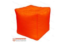 Пуфик «Куб» (полиэстер, оранжевый)